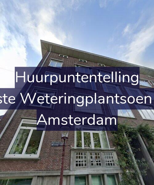 Foto gevel Huurpuntentelling voor Eerste Weteringplantsoen 2-2, Amsterdam