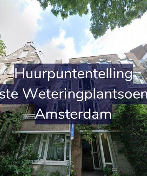 Foto gevel Huurpuntentelling voor Eerste Weteringplantsoen 44, Amsterdam