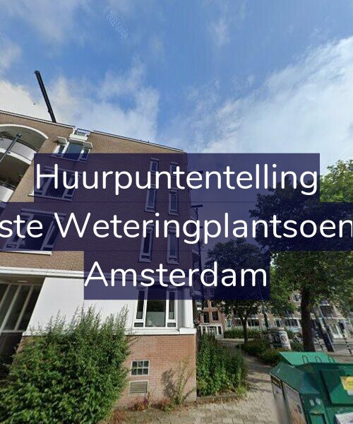 Foto gevel Huurpuntentelling voor Eerste Weteringplantsoen 58, Amsterdam