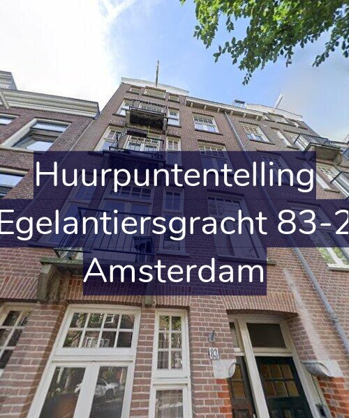 Foto gevel Huurpuntentelling voor Egelantiersgracht 83-2, Amsterdam