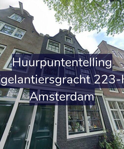 Foto gevel Huurpuntentelling voor Egelantiersgracht 223-H, Amsterdam