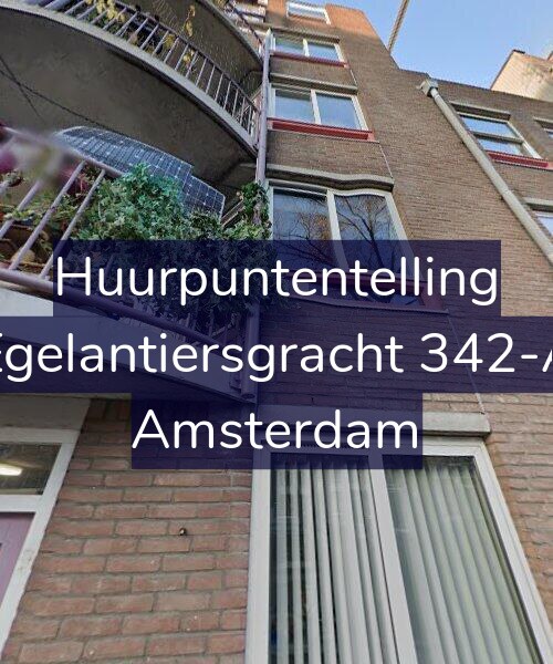 Foto gevel Huurpuntentelling voor Egelantiersgracht 342-A, Amsterdam
