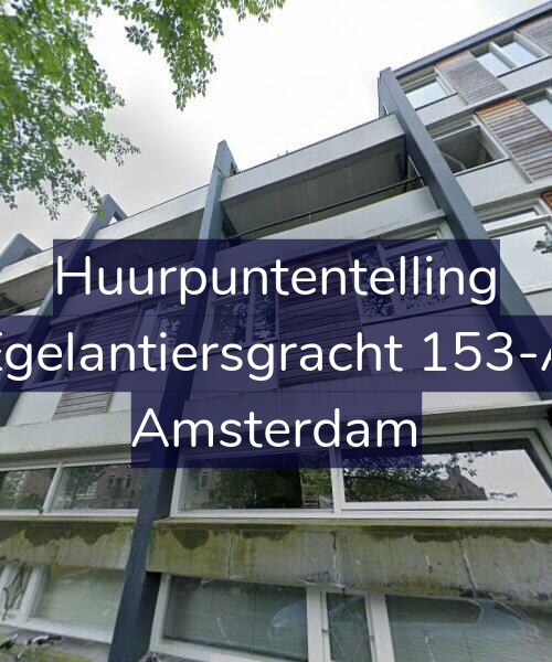 Foto gevel Huurpuntentelling voor Egelantiersgracht 153-A, Amsterdam