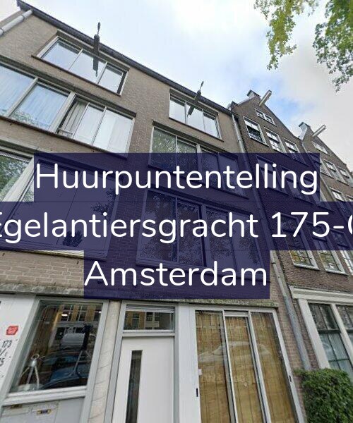 Foto gevel Huurpuntentelling voor Egelantiersgracht 175-C, Amsterdam