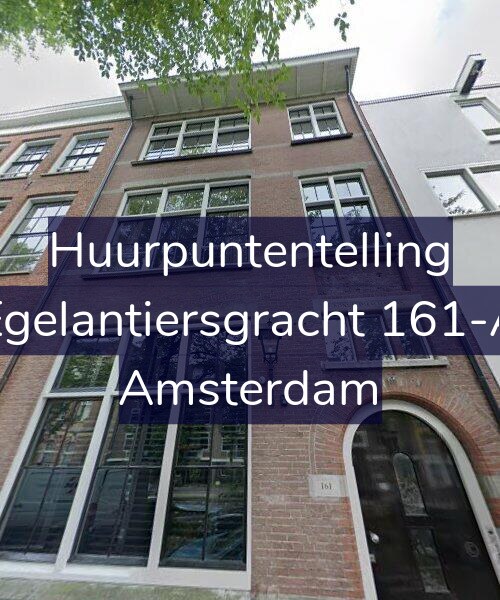 Foto gevel Huurpuntentelling voor Egelantiersgracht 161-A, Amsterdam