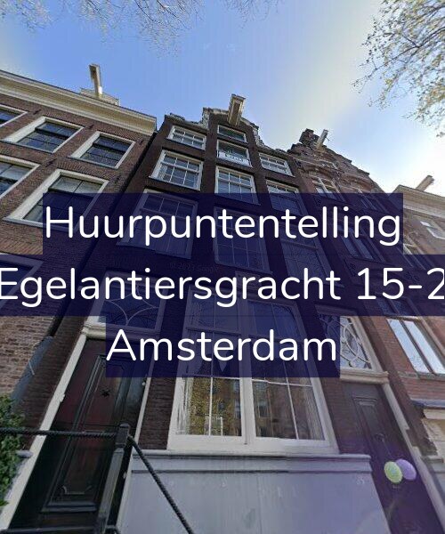 Foto gevel Huurpuntentelling voor Egelantiersgracht 15-2, Amsterdam