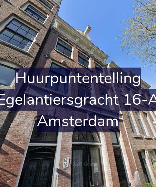 Foto gevel Huurpuntentelling voor Egelantiersgracht 16-A, Amsterdam