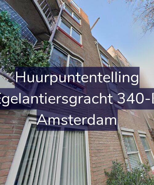 Foto gevel Huurpuntentelling voor Egelantiersgracht 340-B, Amsterdam