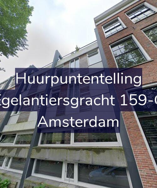 Foto gevel Huurpuntentelling voor Egelantiersgracht 159-C, Amsterdam