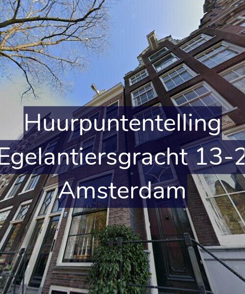 Foto gevel Huurpuntentelling voor Egelantiersgracht 13-2, Amsterdam