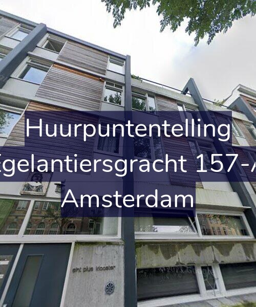 Foto gevel Huurpuntentelling voor Egelantiersgracht 157-A, Amsterdam