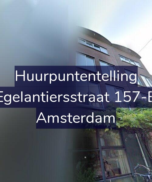 Foto gevel Huurpuntentelling voor Egelantiersstraat 157-B, Amsterdam