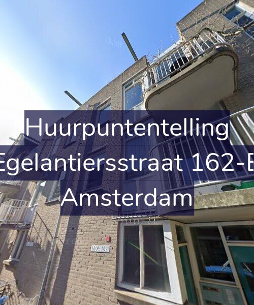 Foto gevel Huurpuntentelling voor Egelantiersstraat 162-B, Amsterdam