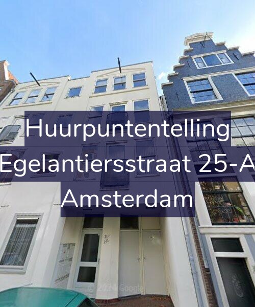 Foto gevel Huurpuntentelling voor Egelantiersstraat 25-A, Amsterdam