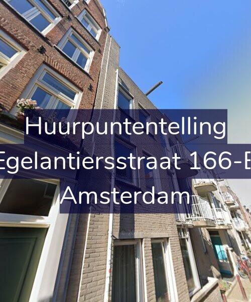 Foto gevel Huurpuntentelling voor Egelantiersstraat 166-B, Amsterdam