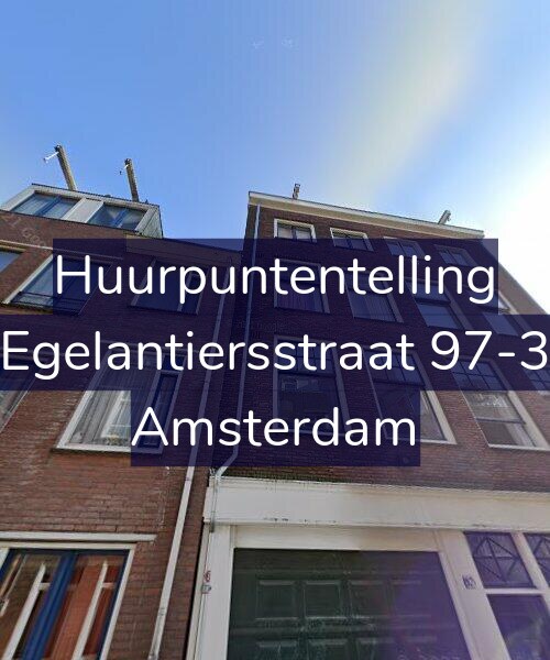 Foto gevel Huurpuntentelling voor Egelantiersstraat 97-3, Amsterdam