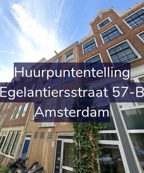 Foto gevel Huurpuntentelling voor Egelantiersstraat 57-B, Amsterdam