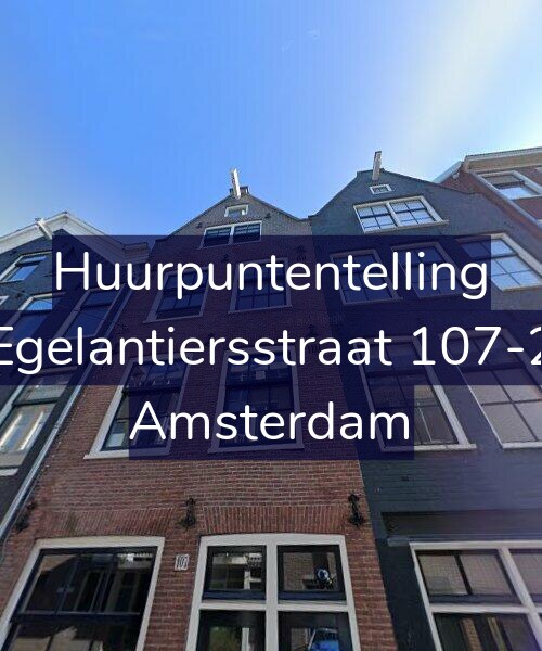 Foto gevel Huurpuntentelling voor Egelantiersstraat 107-2, Amsterdam