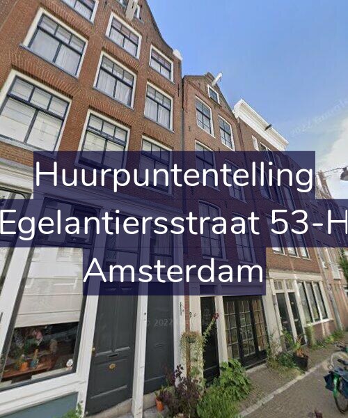 Foto gevel Huurpuntentelling voor Egelantiersstraat 53-H, Amsterdam