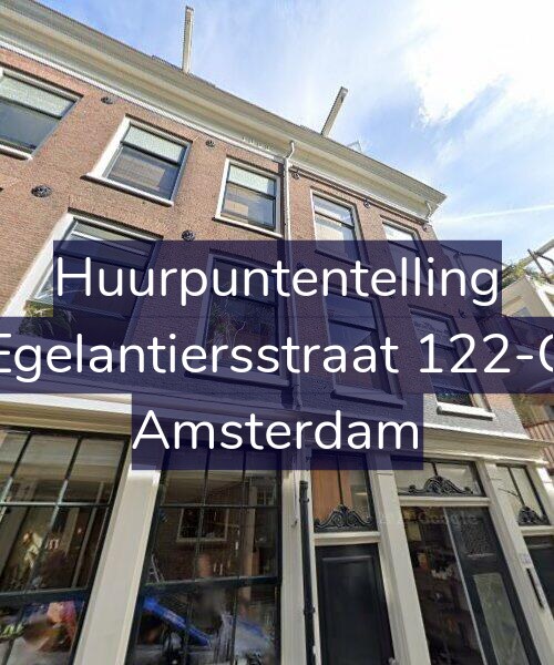 Foto gevel Huurpuntentelling voor Egelantiersstraat 122-C, Amsterdam