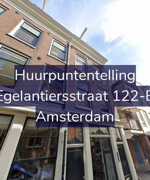 Foto gevel Huurpuntentelling voor Egelantiersstraat 122-B, Amsterdam