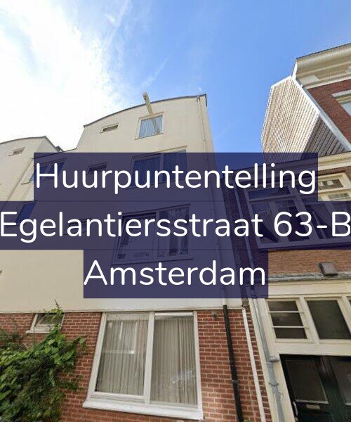Foto gevel Huurpuntentelling voor Egelantiersstraat 63-B, Amsterdam