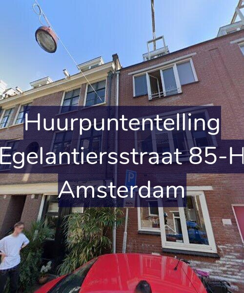 Foto gevel Huurpuntentelling voor Egelantiersstraat 85-H, Amsterdam