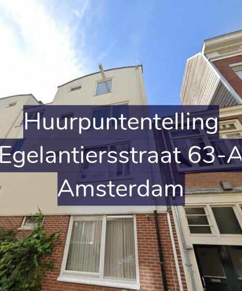 Foto gevel Huurpuntentelling voor Egelantiersstraat 63-A, Amsterdam