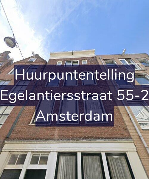 Foto gevel Huurpuntentelling voor Egelantiersstraat 55-2, Amsterdam
