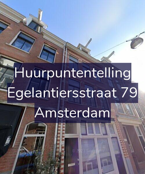 Foto gevel Huurpuntentelling voor Egelantiersstraat 79, Amsterdam