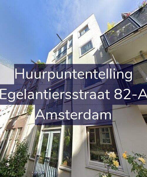 Foto gevel Huurpuntentelling voor Egelantiersstraat 82-A, Amsterdam