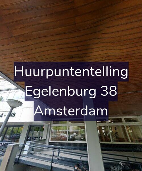 Foto gevel Huurpuntentelling voor Egelenburg 38, Amsterdam