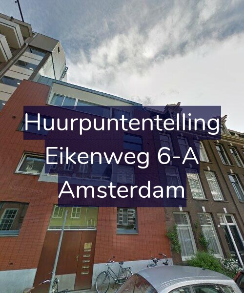 Foto gevel Huurpuntentelling voor Eikenweg 6-A, Amsterdam