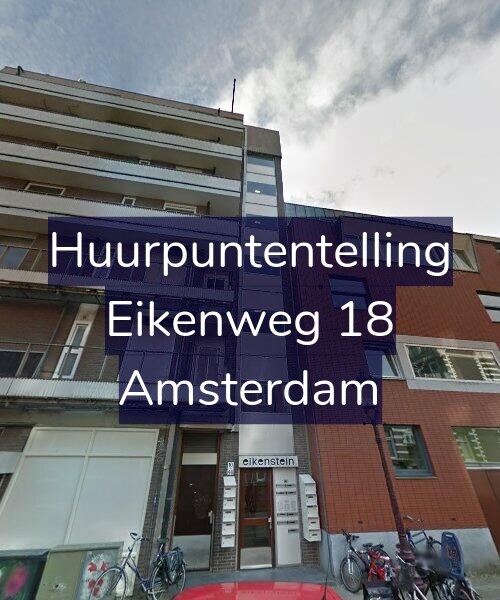 Foto gevel Huurpuntentelling voor Eikenweg 18, Amsterdam