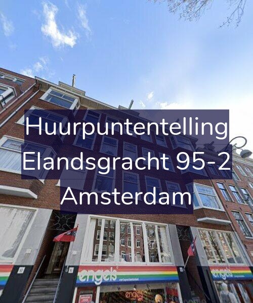 Foto gevel Huurpuntentelling voor Elandsgracht 95-2, Amsterdam