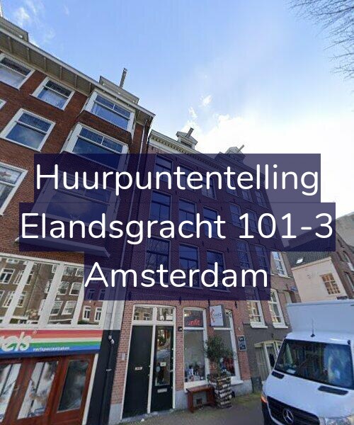 Foto gevel Huurpuntentelling voor Elandsgracht 101-3, Amsterdam