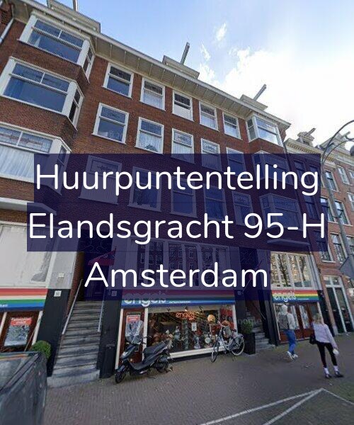 Foto gevel Huurpuntentelling voor Elandsgracht 95-H, Amsterdam
