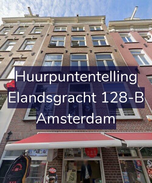 Foto gevel Huurpuntentelling voor Elandsgracht 128-B, Amsterdam