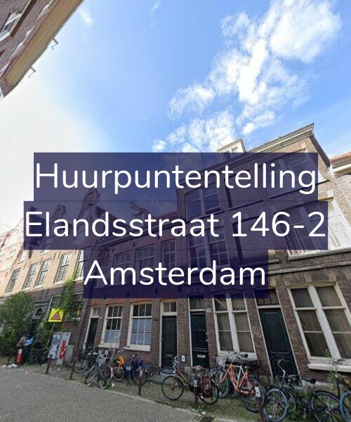 Foto gevel Huurpuntentelling voor Elandsstraat 146-2, Amsterdam