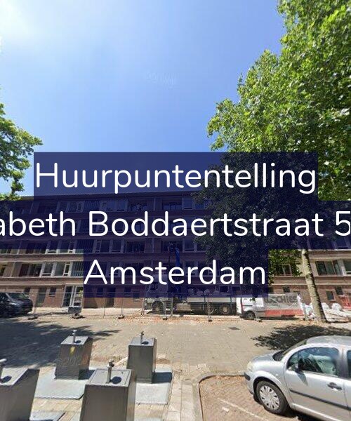Foto gevel Huurpuntentelling voor Elisabeth Boddaertstraat 50-H, Amsterdam