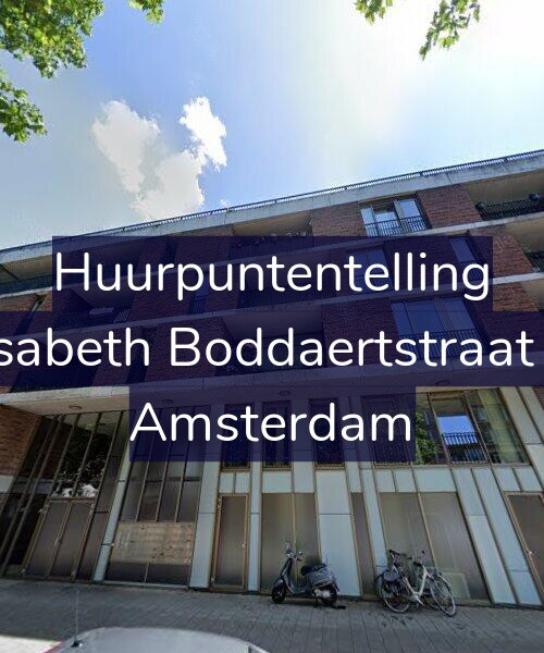 Foto gevel Huurpuntentelling voor Elisabeth Boddaertstraat 69, Amsterdam