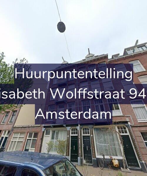 Foto gevel Huurpuntentelling voor Elisabeth Wolffstraat 94-1, Amsterdam