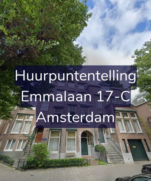 Foto gevel Huurpuntentelling voor Emmalaan 17-C, Amsterdam