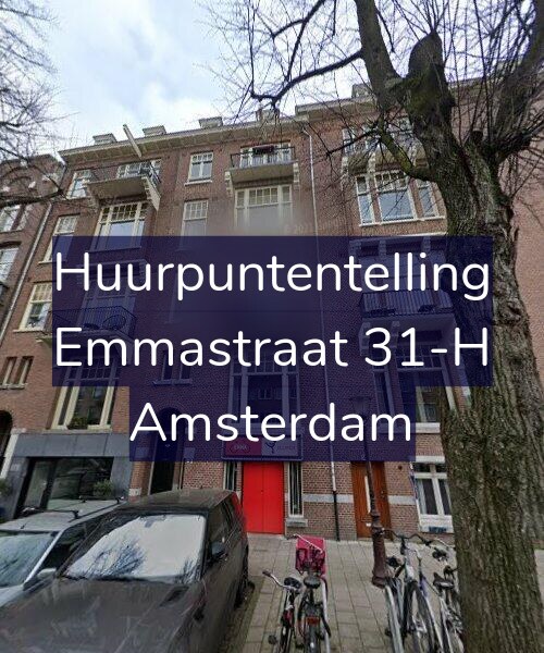 Foto gevel Huurpuntentelling voor Emmastraat 31-H, Amsterdam