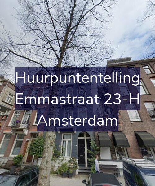 Foto gevel Huurpuntentelling voor Emmastraat 23-H, Amsterdam