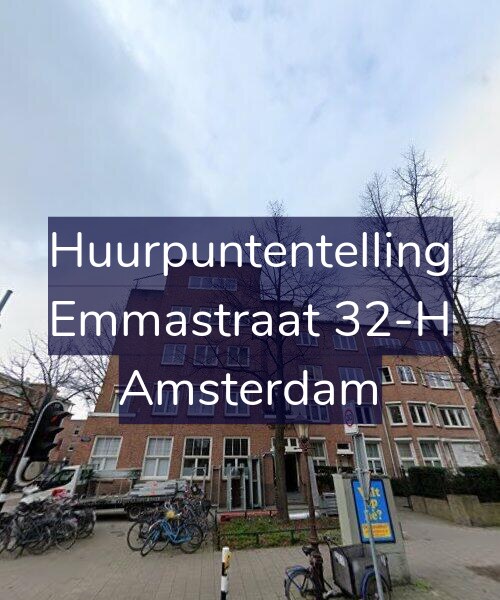 Foto gevel Huurpuntentelling voor Emmastraat 32-H, Amsterdam