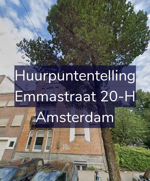Foto gevel Huurpuntentelling voor Emmastraat 20-H, Amsterdam
