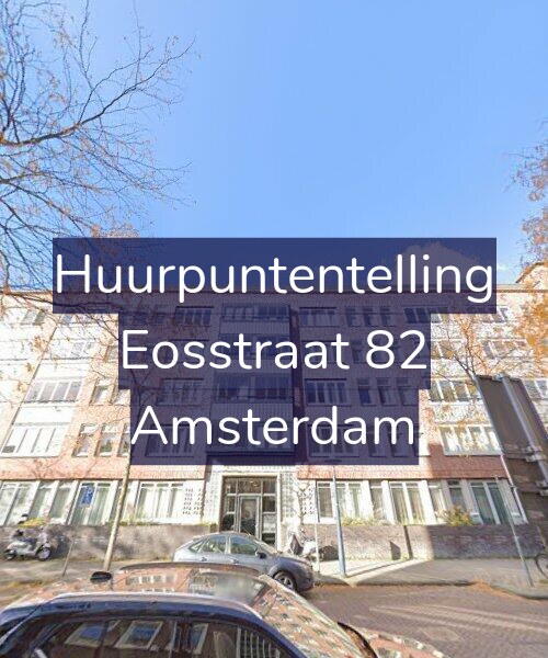Foto gevel Huurpuntentelling voor Eosstraat 82, Amsterdam