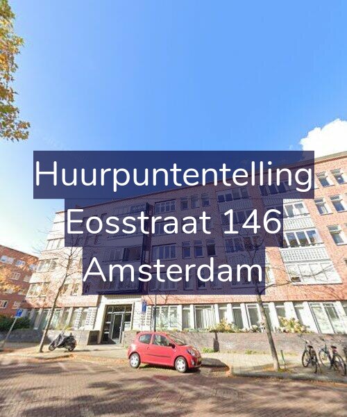 Foto gevel Huurpuntentelling voor Eosstraat 146, Amsterdam