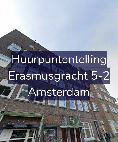 Foto gevel Huurpuntentelling voor Erasmusgracht 5-2, Amsterdam